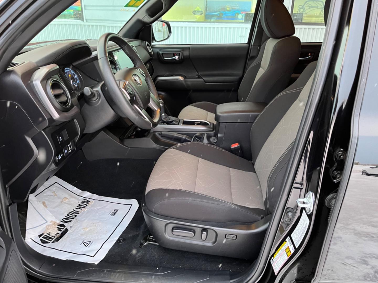 2023 Black Toyota Tacoma TRD Off Road Double Cab V6 6AT 4WD (3TMCZ5AN1PM) with an 3.5L V6 DOHC 24V engine, 6A transmission, located at 1960 Industrial Drive, Wasilla, 99654, (907) 274-2277, 61.573475, -149.400146 - Photo#13